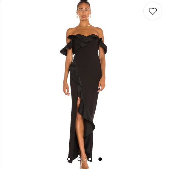 Likely, Miller Gown (Black, Size 4) - Picture 1 of 14